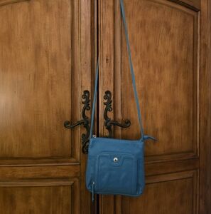 Blue Crossbody Bag